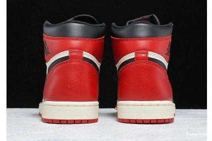 Hyperoad AIR OG RETRO 1 JORDAN BRED HIGH TOE 1217